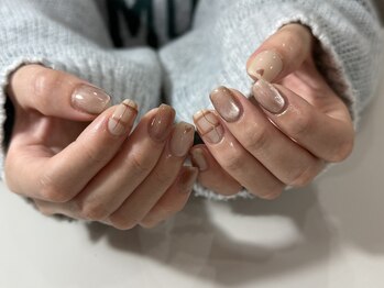 プチナノ(petitnano)/【rina】ニュアンスネイル