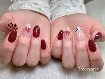 ミモザ 吉祥寺(Mimosa)/夏持ち込みフレンチハート赤