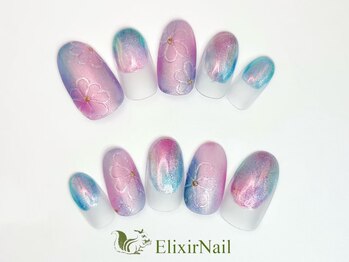 エリクサーネイル 池袋(Elixir Nail)/定額c やり放題/クーポン使用