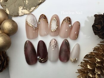 フローレスネイル 新宿西口店(FlawlessNail)の写真/季節やトレンドに合わせたデザインを300種以上豊富にご用意!好みがきっと見つかる!アートコース¥7000~¥8000