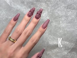 【スカルプ/長さだし】ボルドー