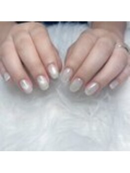 ホワイトネイル 鳳店(WHITE NAIL)/マグネットネイル/ワンカラー