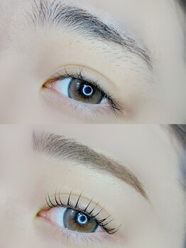 フルールラッシュ(Fleur Lash)の写真/似合わせ美眉スタイリングなら当店へ！独自の黄金比デザインで、素顔にも自信が持てる上品な仕上がりを◇