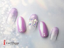 キャンアイドレッシー ヨコハマ元町店(Can I Dressy)/リボン/ミラー/ワンホンネイル
