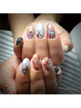 ネイルサロンアンドスクールエムズブロッサム(Nailsalon & school M's Blossom)/ジェルアートやり放題コース