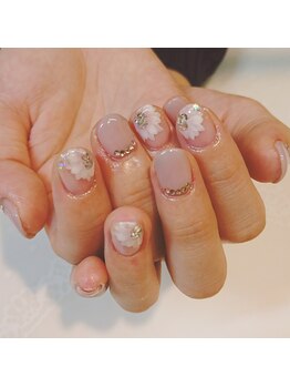 エリクサーネイル 池袋(Elixir Nail)/ブライダルネイル/クーポン使用