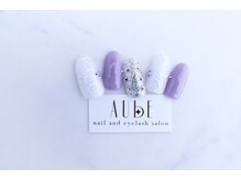 オーブ(AUBE)/1月マンスリーネイル10800円