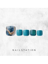 ネイルステーション ルミネ新宿1店(NAIL STATION)/ニュアンスネイル／パラジェル