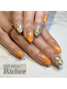 エスフィーネイルサロン リシェル(Esfy nailsalon Richer)/夏っぽいネイル