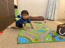 子育てママの整体サロン/施術中のお子様の様子