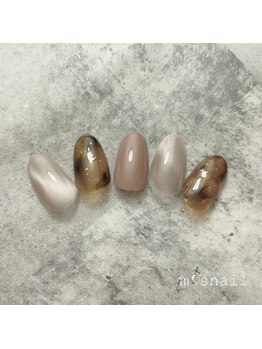 エムズネイル 武生店/ブラウンネイル♪