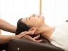 【首肩こり集中ケア】 眼精疲労にも効く◇もみほぐし60分＋ヘッドスパ15分
