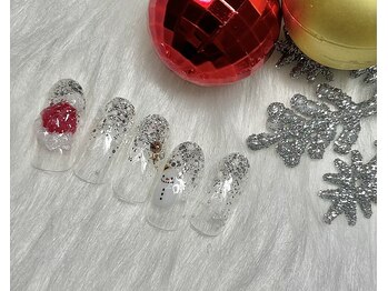 フィカスディボタニカ(FICUS di botanica)/X'masデザインネイル6