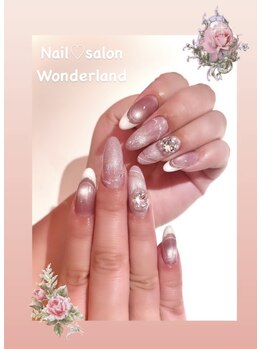 ワンダーランド(Wonderland)/うる艶ネイル