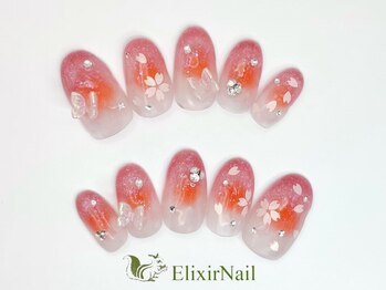 エリクサーネイル 池袋(Elixir Nail)/定額c やり放題/クーポン使用