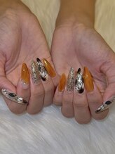 ピンクドールハウス 浜松店(Pink Doll House)/大人ひまわりネイル