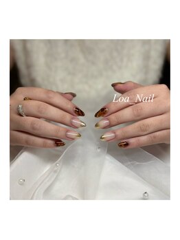 ロア ネイル(Loa_Nail)/秋ネイル