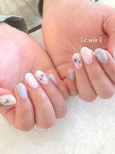 人気！押し花ネイル　by mikiko