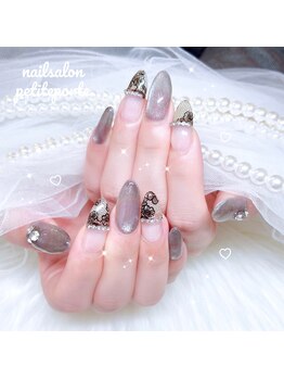 プティポルト(petite porte)/シアーブラックマグレースネイル