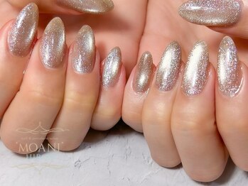 モアニヒロオ 広尾駅前店(MOANI Hiroo)/キラキラマグネットネイル☆