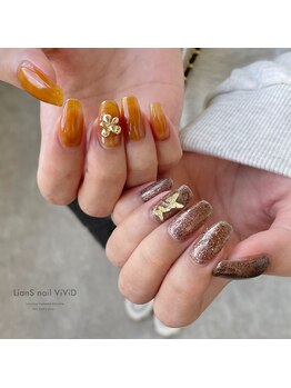 リアンスネイルヴィヴィッド 倉敷店(LianS nail ViViD)/ワンカラー＋オプション