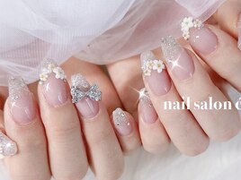 pink×ラメグラデーション