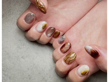 ナナネイル(7.Nail)/モヤモヤ秋ニュアンス