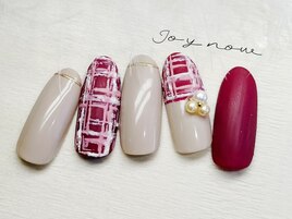 ツイードネイル