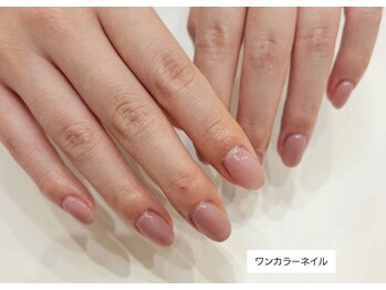 ワンカラーネイル