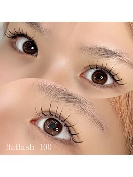 サロン ジュウ(salon Jyuu.)/フラットラッシュ100本