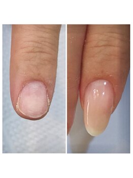 長さ出しのできるサロン