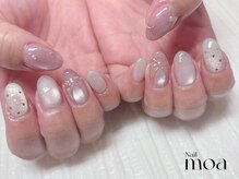 モア(moa)/ミラー　リボン　ハート