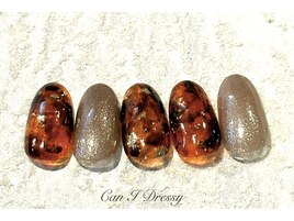 艶べっこうネイル¥8000