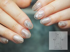 ナチュラルベージュネイル