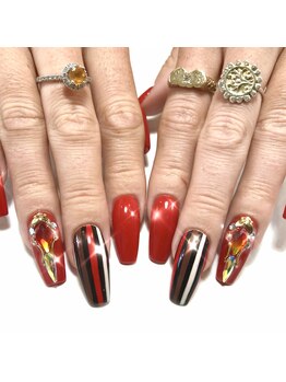 リグネイルスタジオ(Lig nail studio)/ビジューネイル
