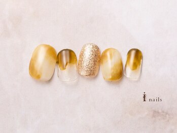 アイネイルズ 横浜EAST店(I-nails)/もやもやニュアンスネル