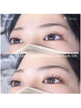 スウィートアイズ(Sweet eyes)/LEDフラットラッシュ120本