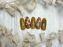 ブリスフルハピネス(Blissful happiness)/定額ネイル（simple）秋冬ver.