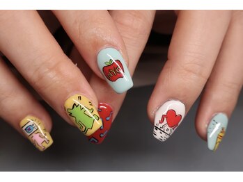 ペントハウス(Penthouse)の写真/【持ち込みデザイン歓迎！】"ファッショナブル×クリエイティブ"をネイルチップデザインにも表現☆