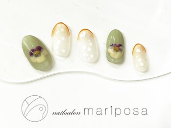 【Hand】春ハンドネイル