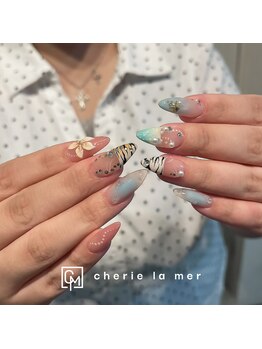 シェリーラメール 横浜(cherielamer)の写真/【初回オフ無料★やり放題￥8500/￥10500/￥13000】持ち込みOK♪シンプル/大人っぽい/POPなネイルもお任せ☆