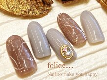 フェリーチェ 川間店(felice)/【定額ネイル】¥7980