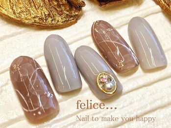 フェリーチェ 川間店(felice)/【定額ネイル】¥7980