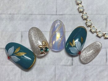 アルセア 上野御徒町店(Alcea)/フラワー　マグネット　オーロラ