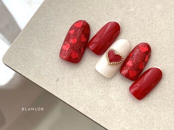 ブランロール 中目黒店(Blanl'or)/ハートネイル