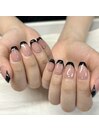 ブラックフレンチで可愛らしく！