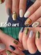 イローアート ネイル(ILLO-art nail)の写真/《オリジナルカラー調合が大人気♪》自分だけのデザイン【free art 120min/¥9000】