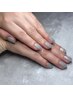 【ハンドネイル】1色フラッシュネイル★（オフ込み♪）¥5300