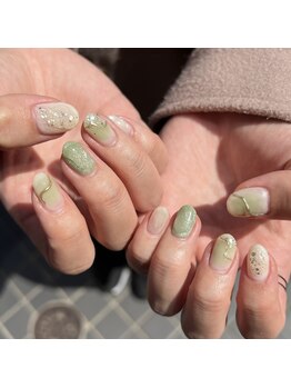 グラマラス アンジェアイ 荻窪店(glamourous ange eye)/シンプルデザイン ¥6600