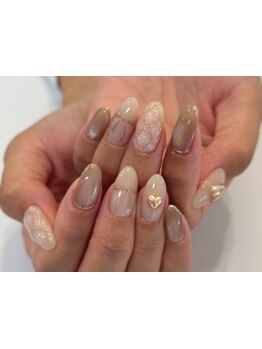 手描きアートが得意なサロン